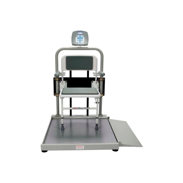 Pelstar/Health O Meter Health o Meter 2500CKL Digital Wheelchair Ramp Scale with Fold Away Seat, 1000 lb x 0.2 lb 2500CKL - main